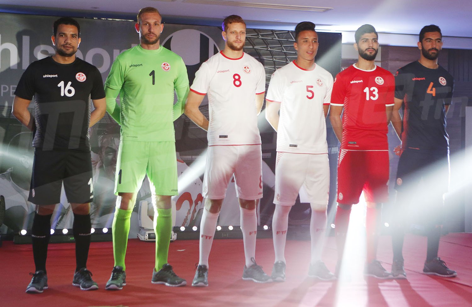 Mondial Russie 2018: Les maillots officiels de l’équipe nationale de Tunisie, dévoilé