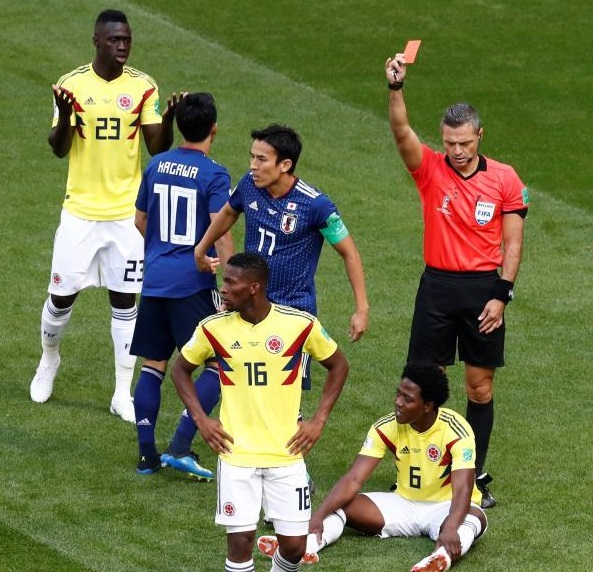 La Japon surprend la Colombie par une victoire de 2 buts à 1