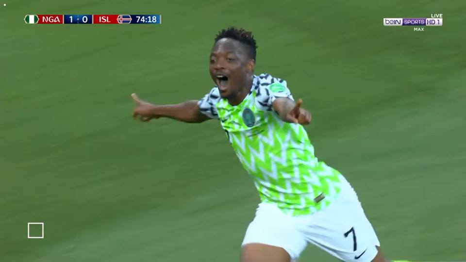 Précieuse victoire du Nigeria 2 buts à 0 face à l’Island