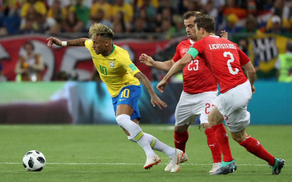 Le Brésil tenu en échec par la Suisse 1 but à 1 en Coupe du Monde