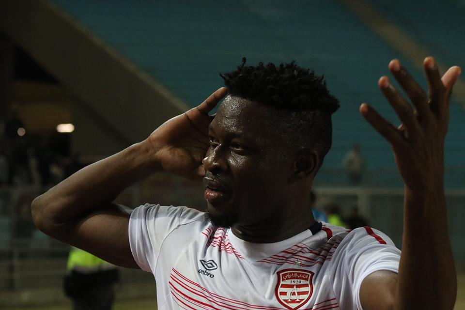 Club Africain : Blessé, Derrick Sasraku absent pendant un mois