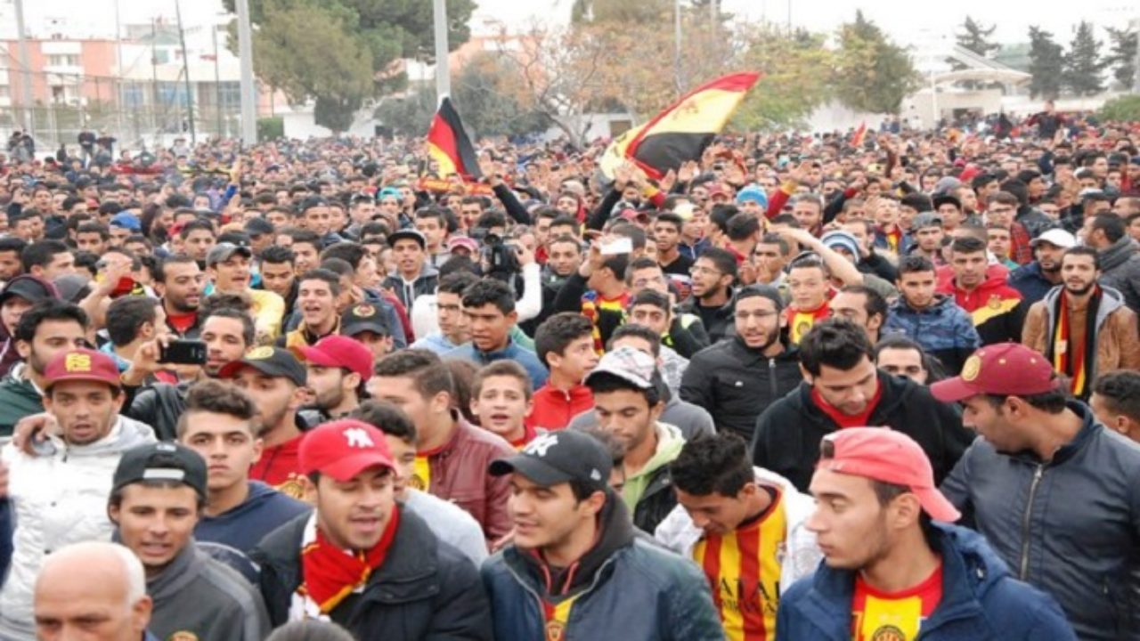 Video Les Supporteurs De L Esperance Sportive De Tunis Commemorent Le Centenaire De Leur Club Sport By Tn