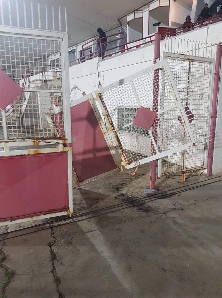 [Photos] : Le stade Olympique de Sousse vandalisé