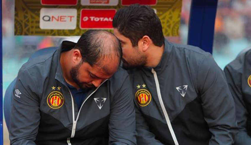 Espérance de Tunis : Qui remplacera Mouine Chaabani sur le banc contre le Zamalek ? 