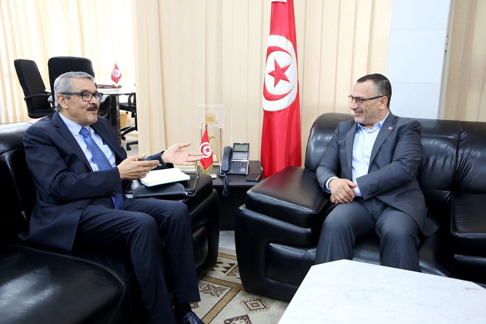 Tunisie : Ahmed Gaaloul reçoit des personnalités du Club Africain 