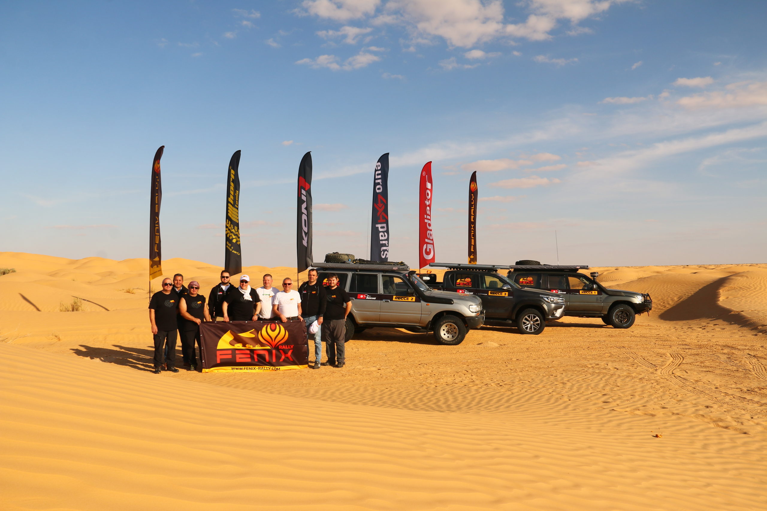 Tunisie : Clôture du premier Rallye du désert « Fenix »