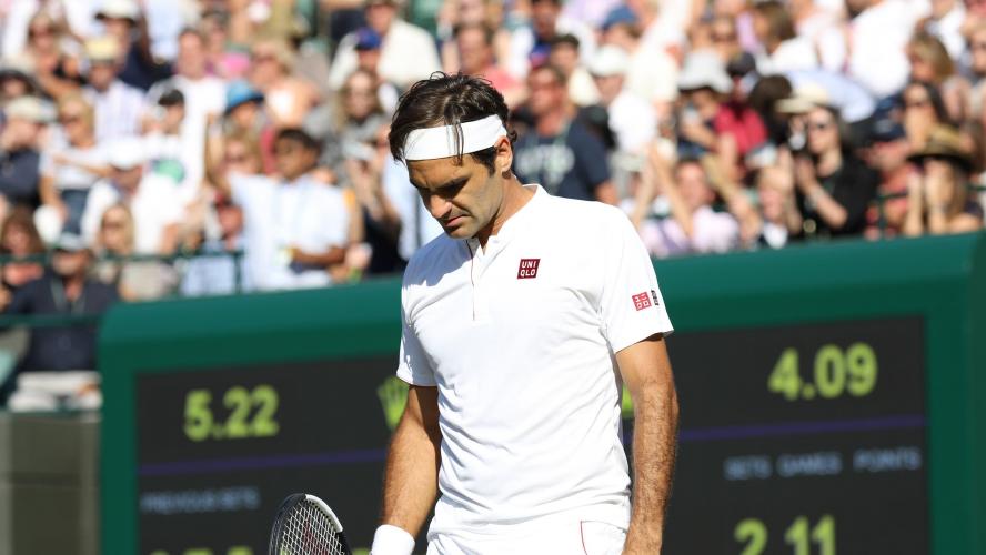 Wimbledon : Roger Federer balayé en quarts de finale