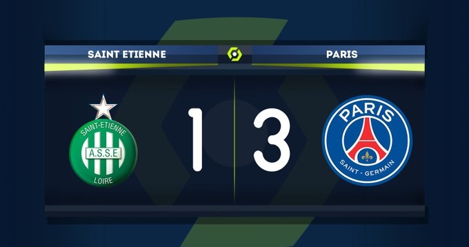 Ligue 1 : Saint-Étienne et Khazri vaillants mais battus par le PSG