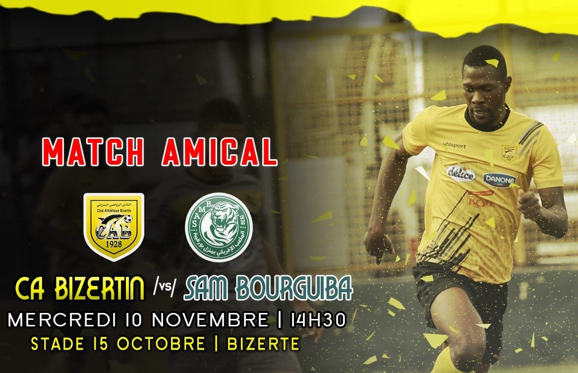 CAB – Menzel Bourguiba, en amical demain