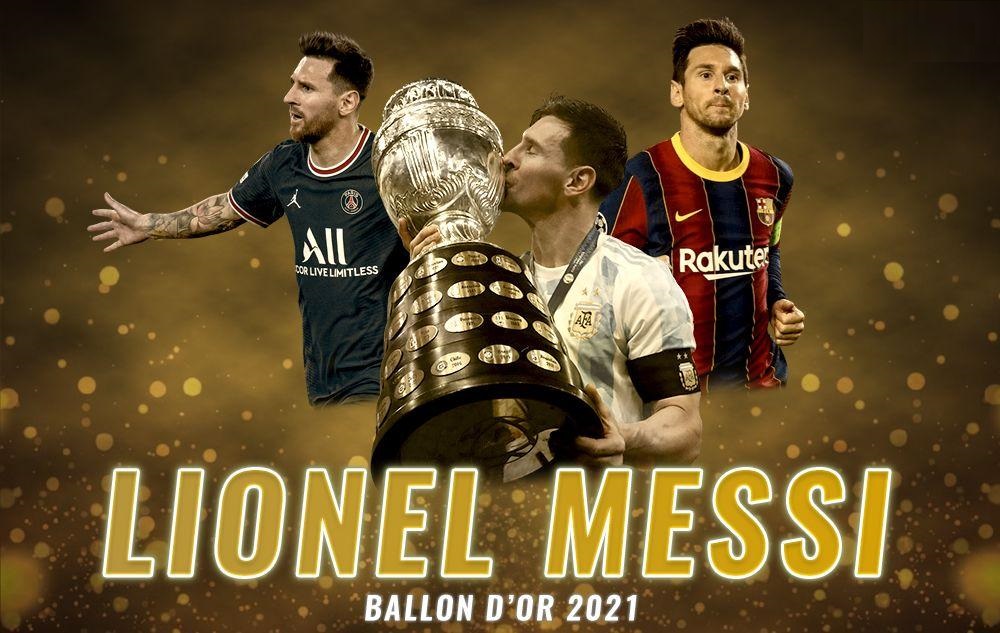 Officiel. SEVEN Ballon D’OR pour Lionel MESSI