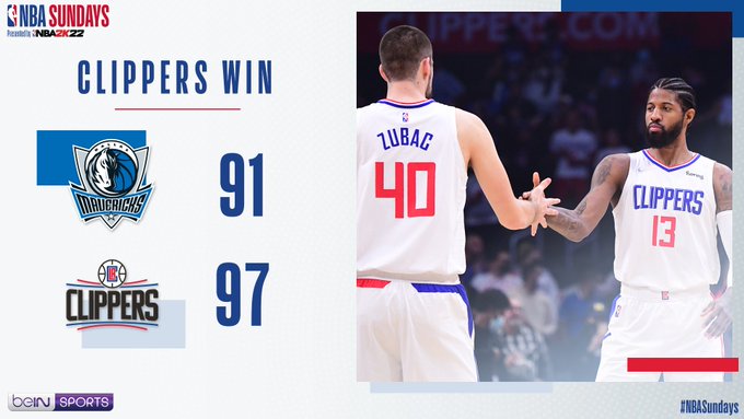 NBA : Les Clippers forts que les Mavericks, LA Lakers relève la tête