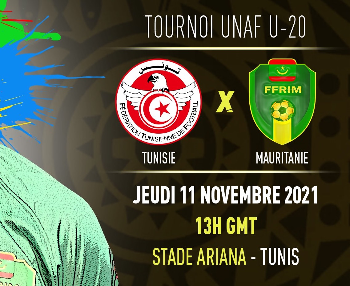 UNAF U-20 : le Onze de départ Tunisien contre la Mauritanie