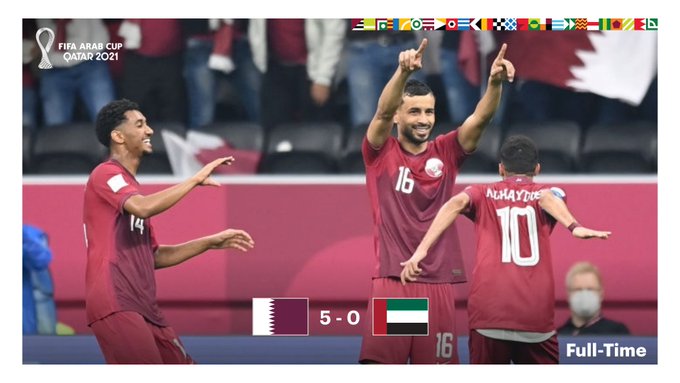 Coupe Arabe : la balade 5-0 du Qatar contre l’EAU