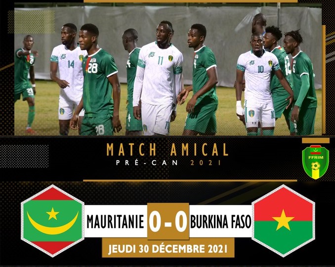 CAN 2021 : La Mauritanie et le Burkina Faso dos à dos