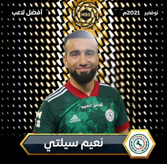 Saudi Pro League : Naim Sliti meilleur joueur du mois de novembre