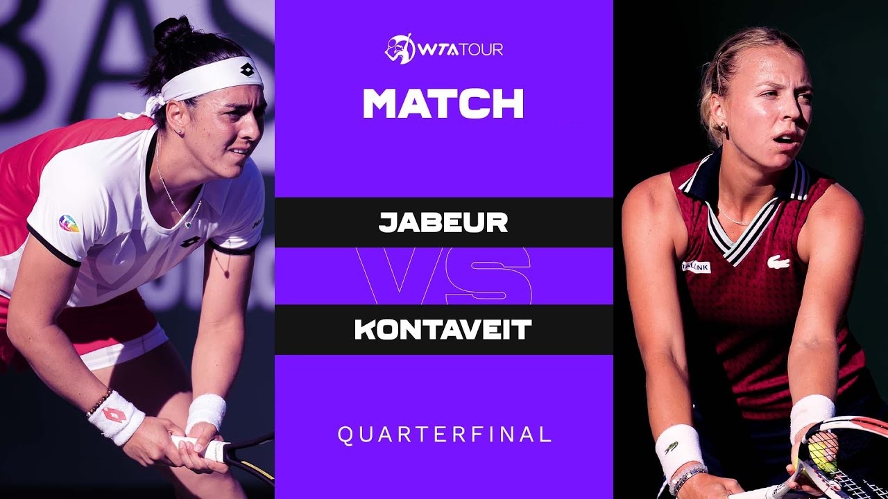 WTA 1000 Doha : Kontaveit éteint Ons Jabeur