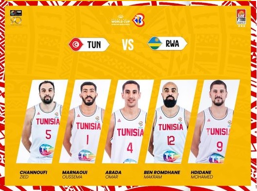 Basket – Qualif Mondial 2023 : La Tunisie termine 2e du groupe B