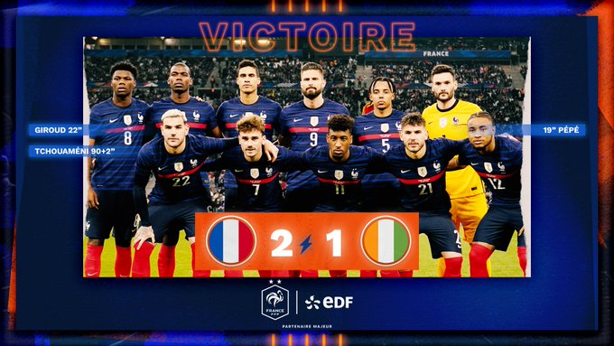 Match amical : A Marseille, la France renverse la Côte d’Ivoire