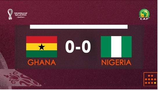Mondial 2022-Barrages : Pas de but entre le Ghana et le Nigeria