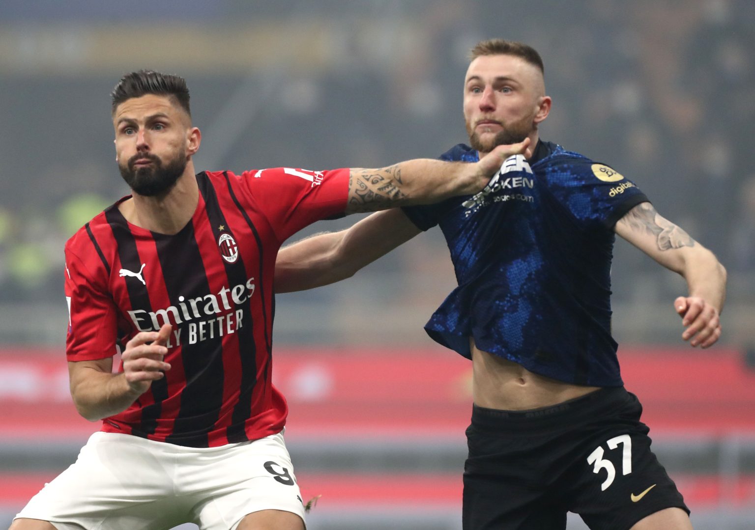 Coppa Italia : Compos de départ de l’AC Milan et l’Inter