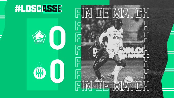 Ligue 1 France : pas de but entre l’ASSE avec Khazri et Lille