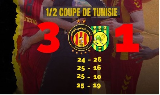 Volley – Coupe de Tunisie : L’Espérance qualifiée pour la finale