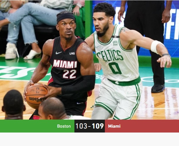 Finales Conférence Est NBA : Le Miami Heat mène 2-1 contre Boston Celtics