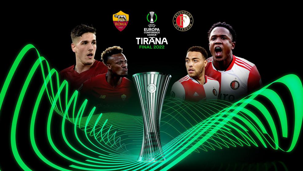 UEFA C4 : Sur quelles chaînes regarder la finale Roma – Feyenoord mercredi ?