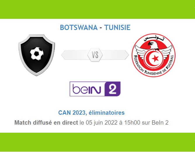 CAN 2023 : Sur quelles chaînes regarder Botswana – Tunisie dimanche ?