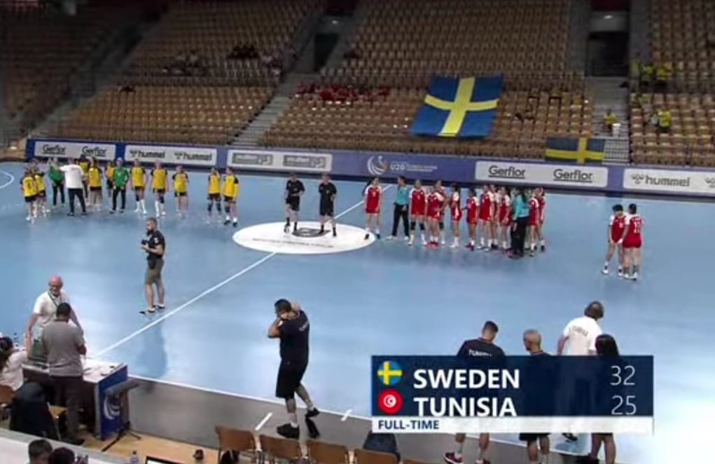 Mondial Hand Juniors Filles 2022 : la Tunisie battue d’entrée par la Suède