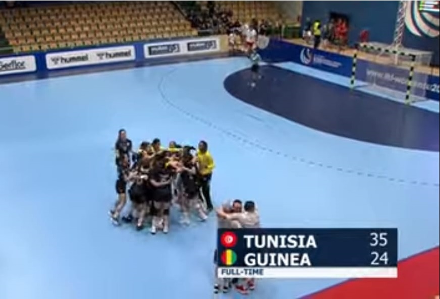 Mondial Hand Juniors Filles 2022 : la Tunisie bat la Guinée et se qualifie au 2e tour