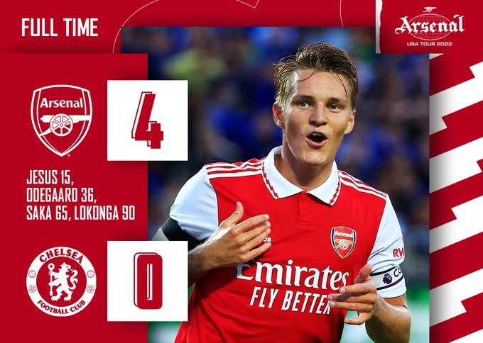 Florida Cup : Arsenal en démonstration contre Chelsea