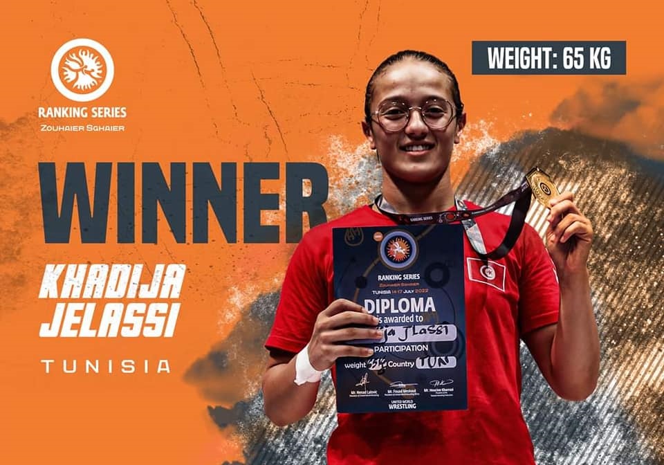 Tournoi international – Ranking Series Lutte : En photos, une médaille d’OR tunisienne