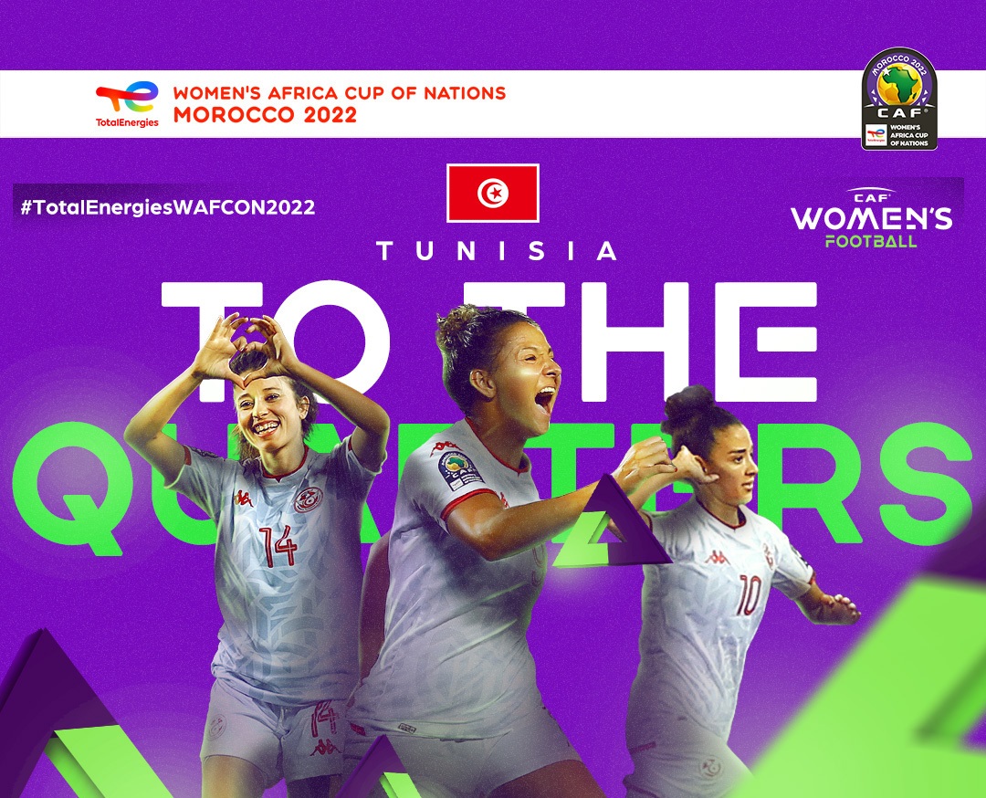 CAN féminine – Gr B : malgré la défaite, la Tunisie qualifiée au 2e tour
