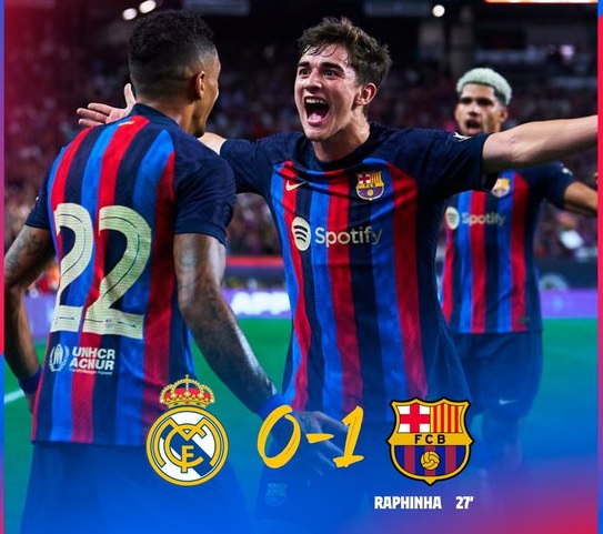 Amical : avec Lewandowski, le Barça bat le Real !