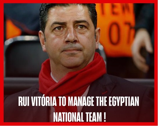 Egypte : Officiel. Rui Vitoria désigné nouveau sélectionneur