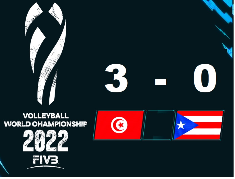 Mondial Volleyball : belle entame de la Tunisie face au Porto Rico