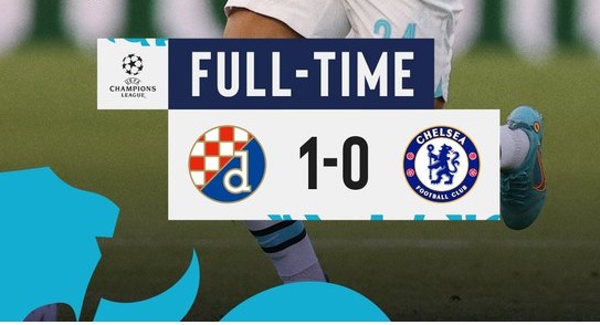 UEFA CL : Surprise, Chelsea battu d’entrée à Zagreb