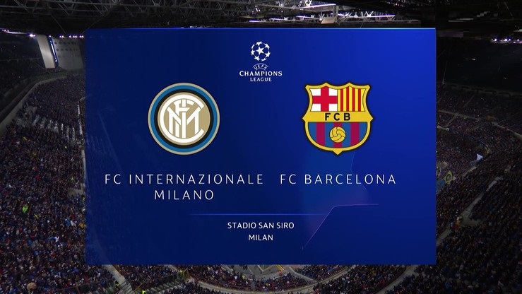 UEFA CL : Compos de départ Inter – Barça