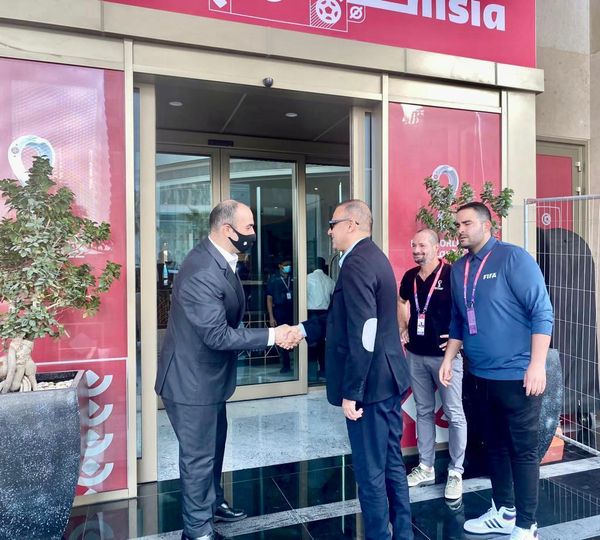 Mondial 2022 : En photos, Wadie Jary inspecte la résidence et le stade réservés à l’EN