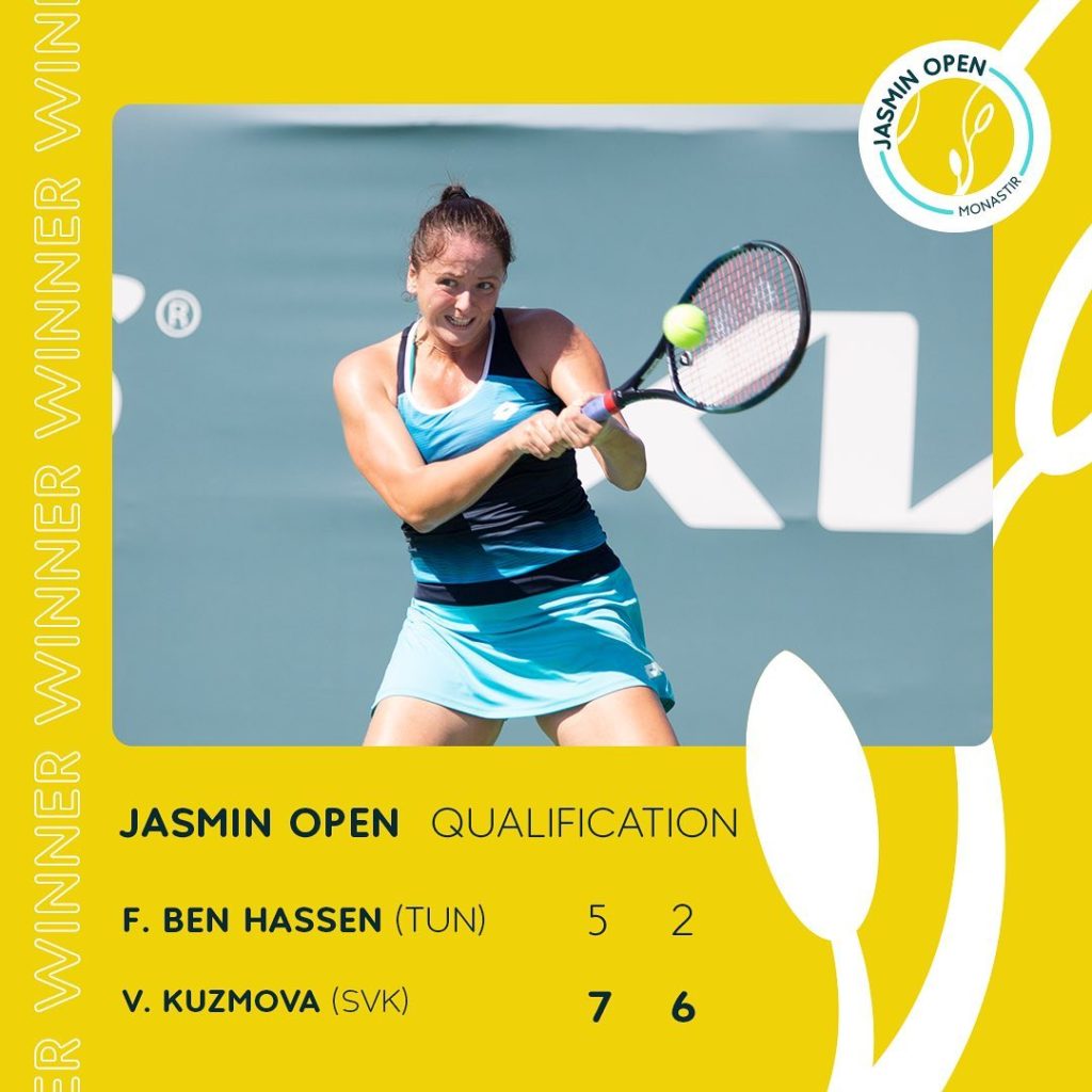 Jasmin Open Monastir Liste des qualifiées au tableau principal