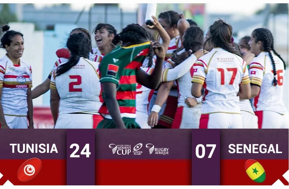 Rugby Africa Women’s Cup : Large victoire de la Tunisie contre le Sénégal