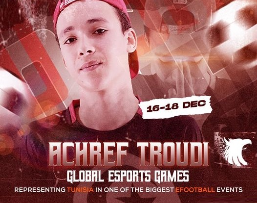 E-Sports : Troudi représente la Tunisie aux Jeux Mondiaux 2022