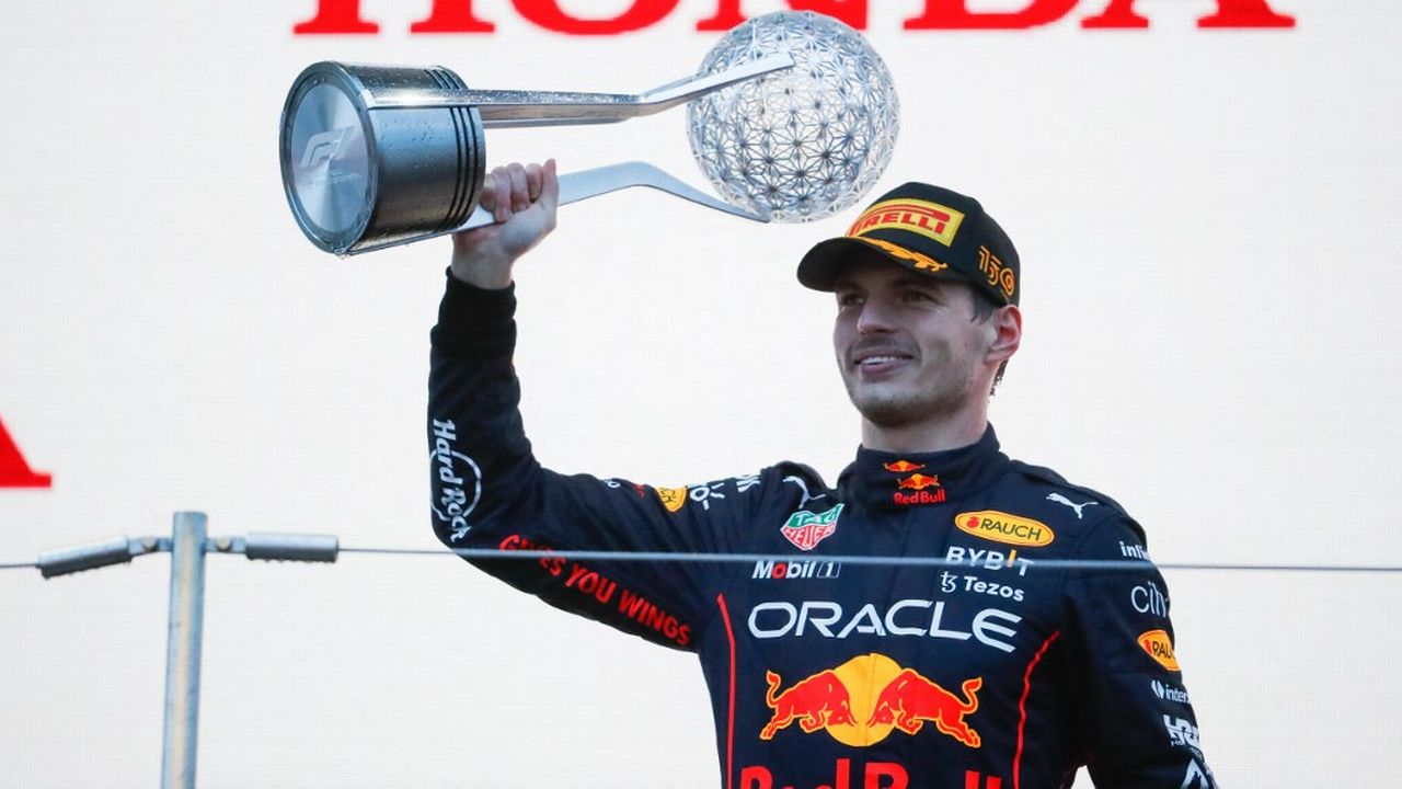 Formule 1 : Verstappen champion du monde à 4 courses de la fin de la saison