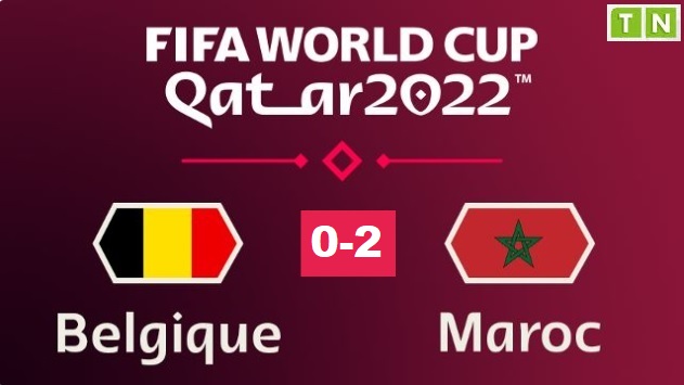 Mondial 2022 – Gr F : la Belgique punie par le Maroc