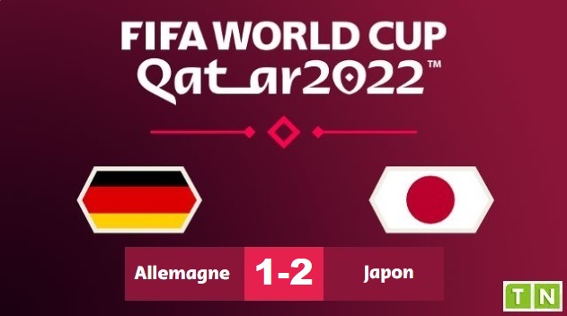 Mondial 2022 – Gr E : L’Allemagne renversée et battue par le Japon