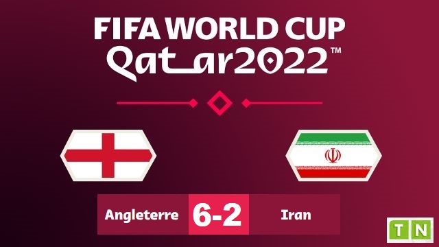 Mondial 2022 : après la défaite contre la Tunisie, l’Iran humilié par l’Angleterre !