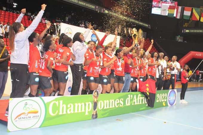 Hand – Can Dames : L’Angola décroche son 15e titre continental