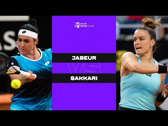 Masters WTA : Sur quelle chaine regarder Ons Jabeur – Maria Sakkari ?