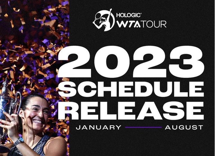WTA Tour : la première partie du calendrier 2023 dévoilée
